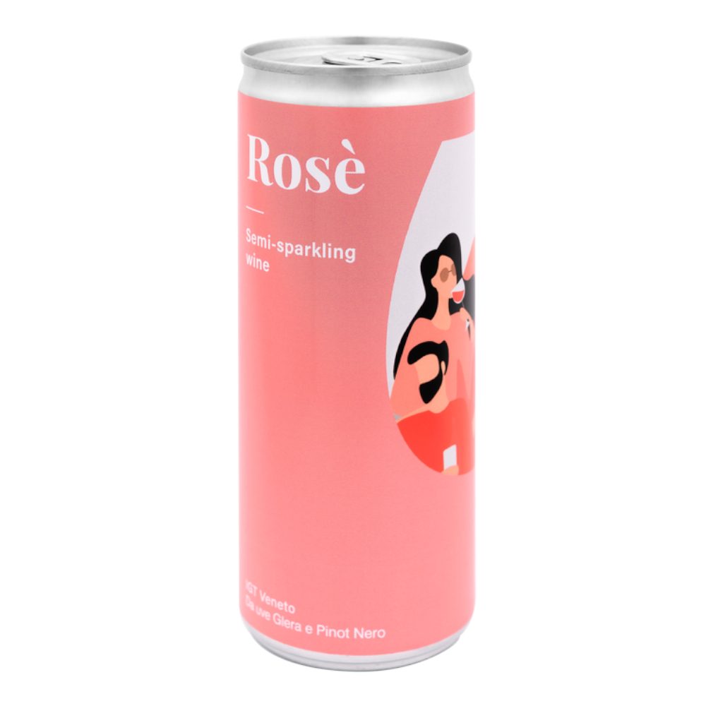 Wino VST Vini & Spumanti Rose 10,5% różowe wytrawne 250 ml