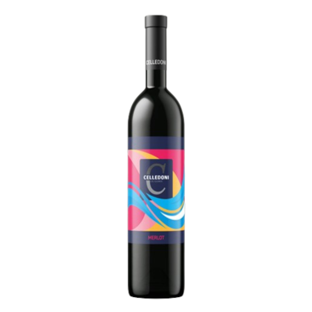 Wino Celledoni Merlot DOC FCO 14% czerwone wytrawne 750 ml