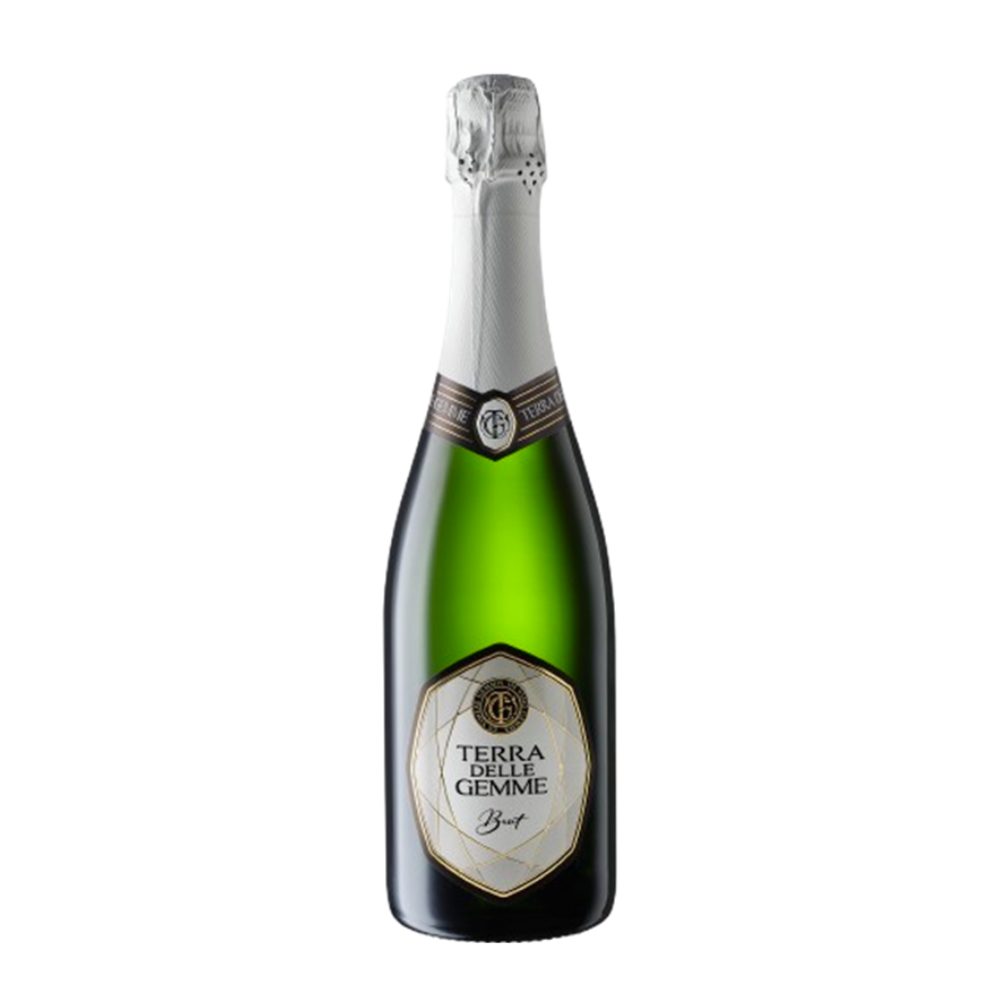 Wino musujące Terra Delle Gemme Brut 12% białe wytrawne 750 ml